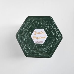 NEW Anthropologie Toasted Hazelnut Fragranced Soy Candle